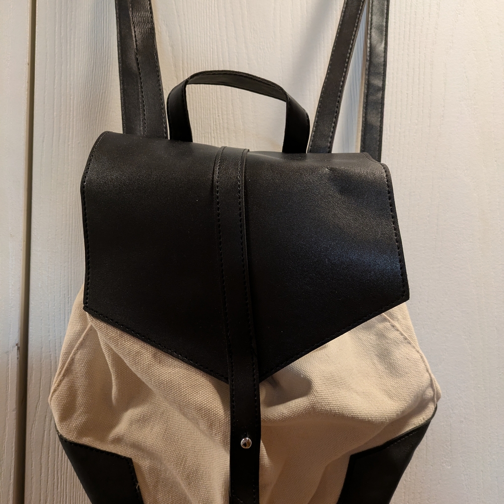 Black and Tan Backpack